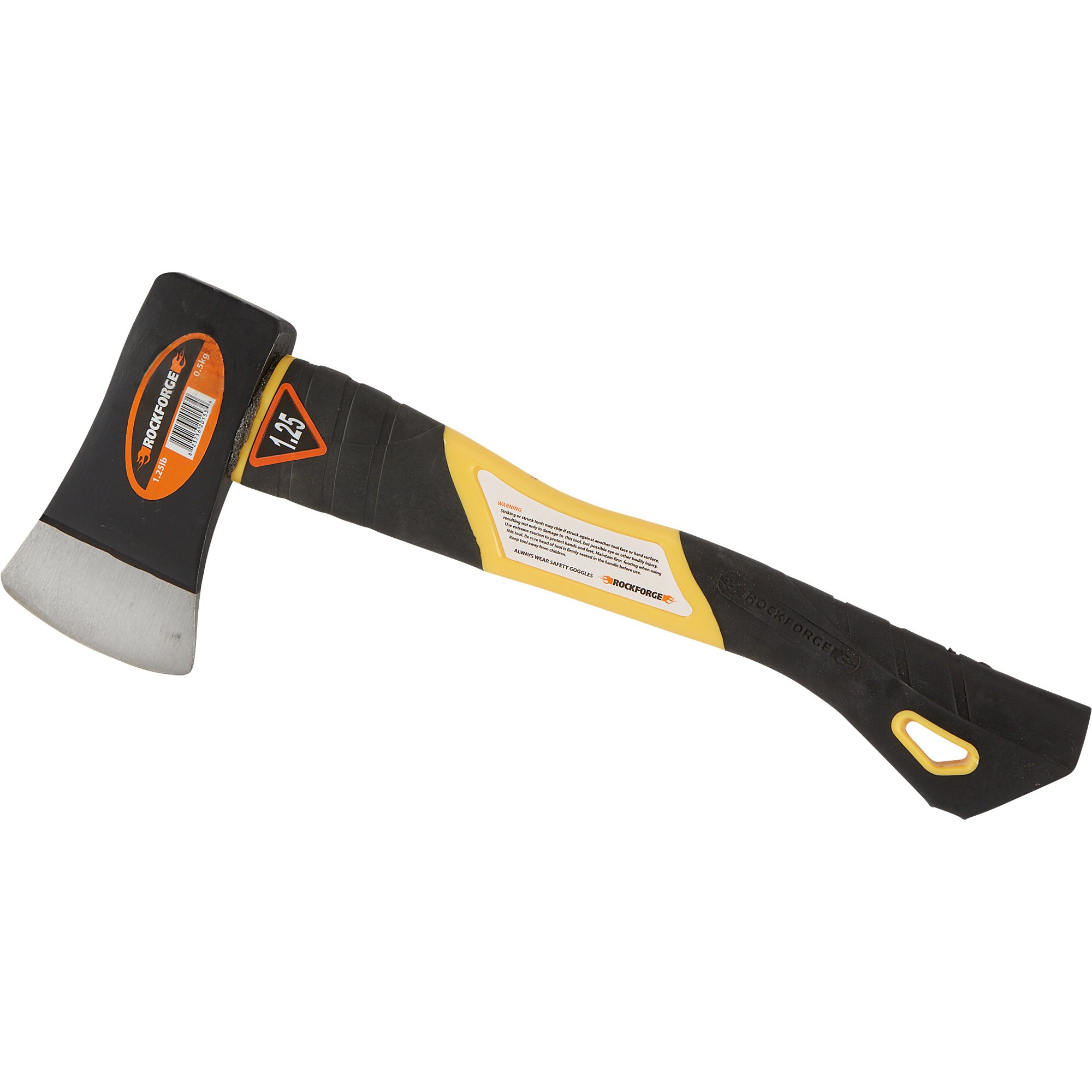 RockForge 1.25-Lb. Camp Axe with Fiberglass Handle – Model# GXX-400 FGH